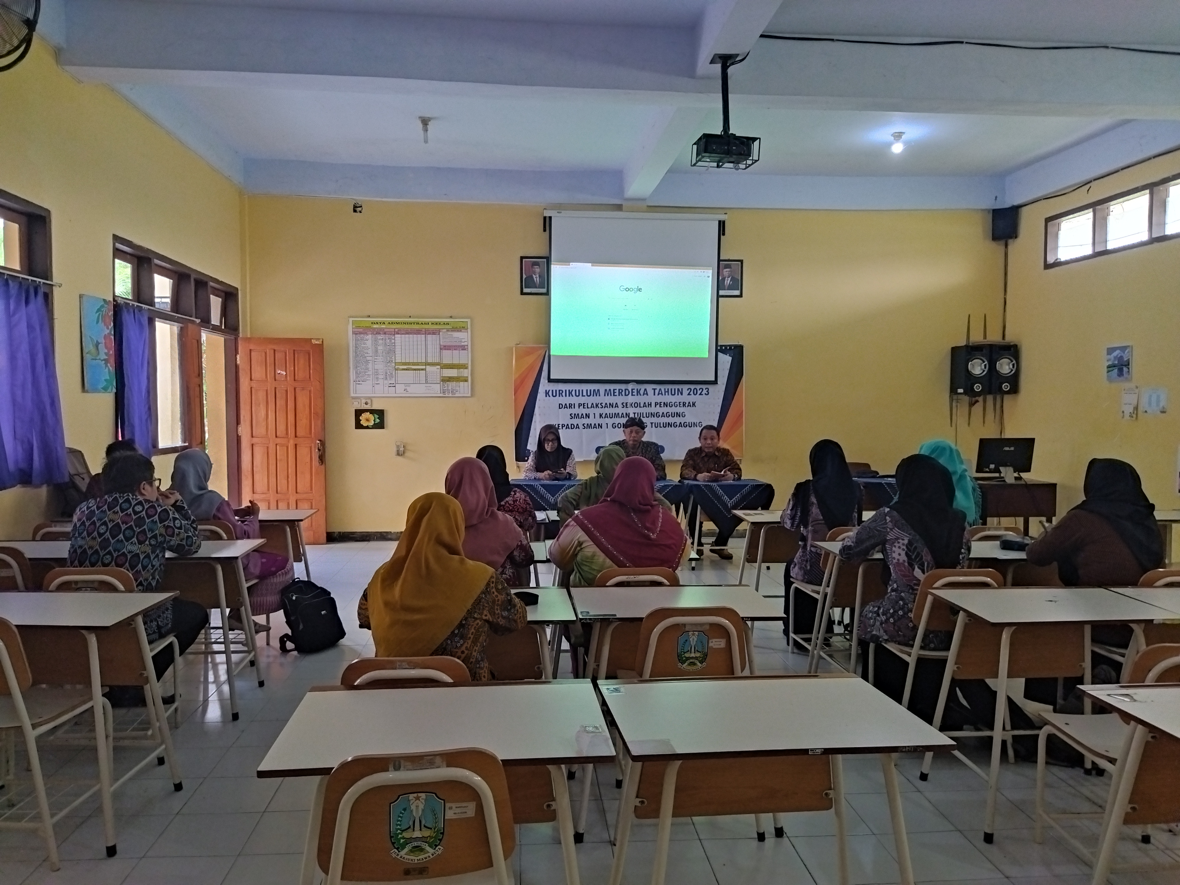 DISEMINASI KURIKULUM MERDEKA DI SMAN 1 KAUMAN 14 NOVEMBER 2023