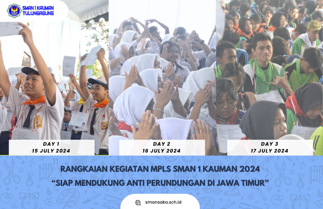 PELAKSANAAN KEGIATAN MPLS SISWA BARU TAHUN AJARAN 2024-2025 SMAN 1 KAUMAN TULUNGAGUNG