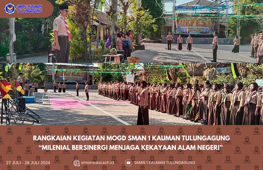 RANGKAIAN KEGIATAN MOGD 2024 SMAN 1 KAUMAN TULUNGAGUNG
