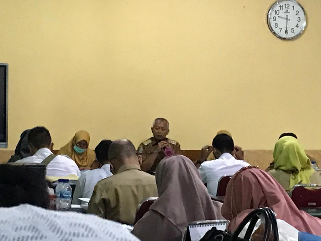 RAPAT PLENO KENAIKAN KELAS SISWA SMAN 1 KAUMAN TA 2021-2022