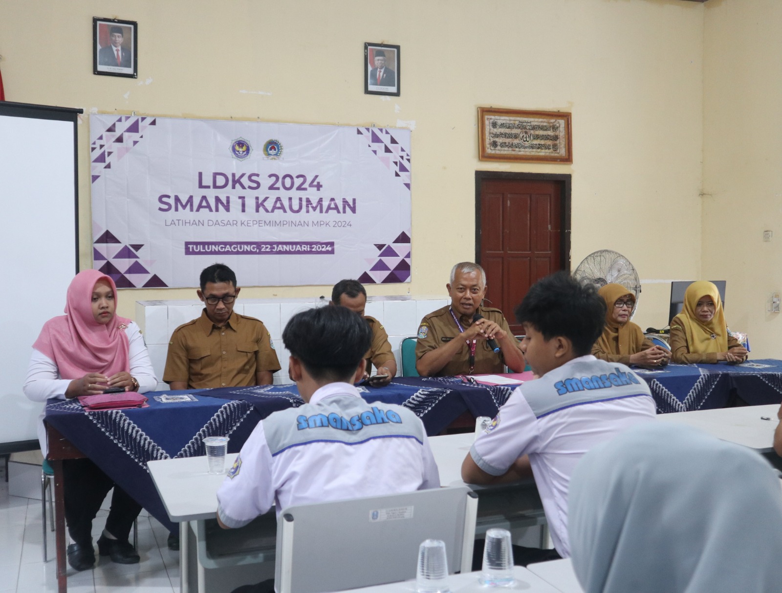 LATIHAN DASAR KEPEMIMPINAN MPK SMAN 1 KAUMAN MASA BAKTI 2023-2024